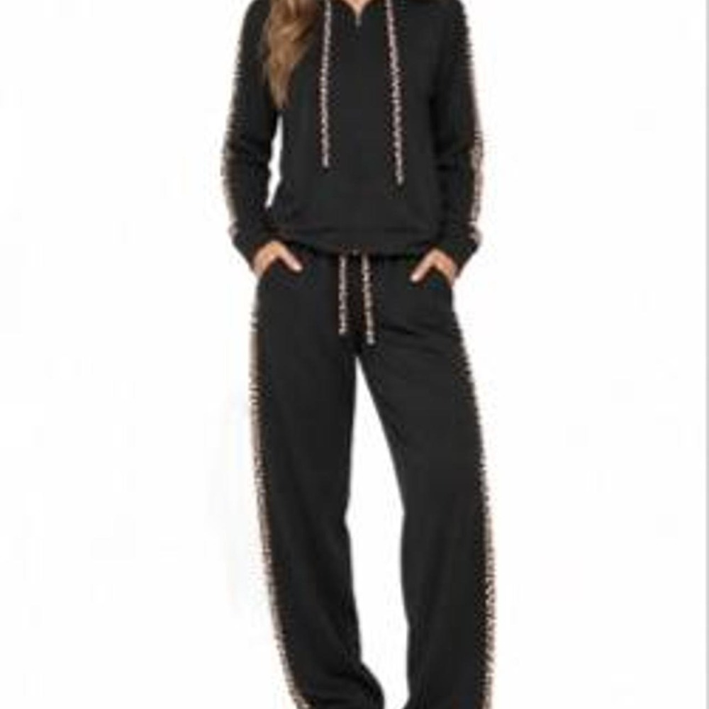 Women's 2 Piece Tracksuit Sweatsuit Set Zip Uip Hoodie Sweatshirt and Sweatpants